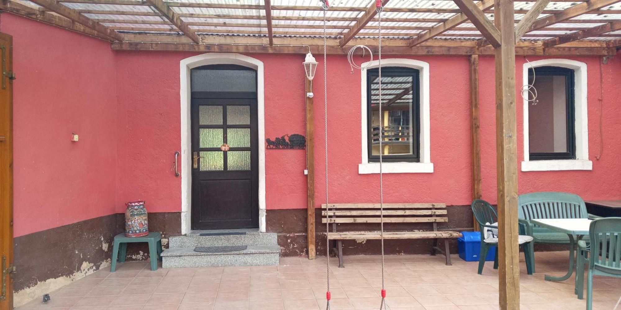 Ferienwohnung Auf Dem Gutshof Renz Weissenfels Bagian luar foto